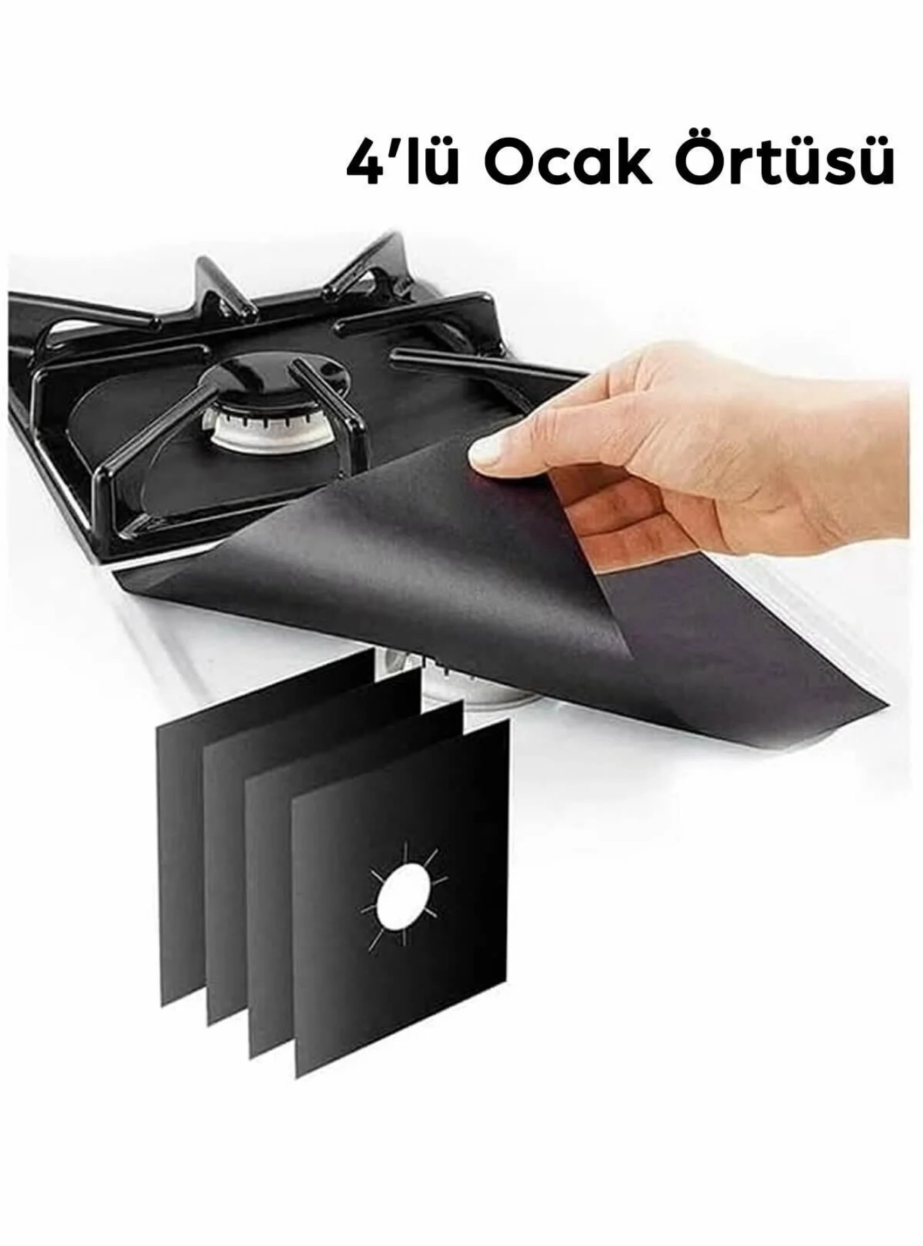 Ocak Örtüsü | Ocak Koruyucu Kağıt (4)Adet