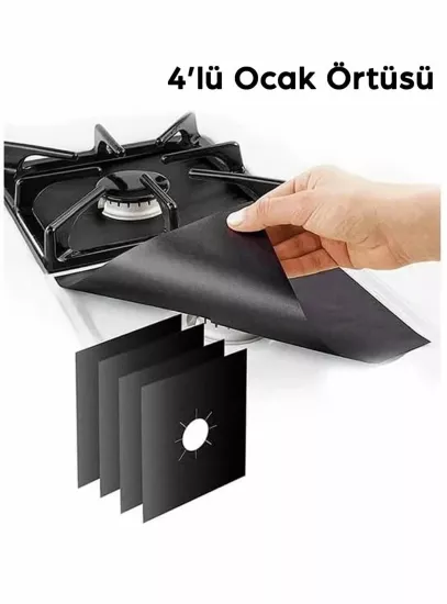 Ocak Örtüsü | Ocak Koruyucu Kağıt (4)Adet