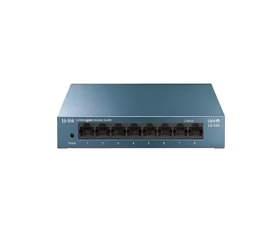 TP-Link LS108G 8 Port 10/100/1000 Mbps Gigabit Switch