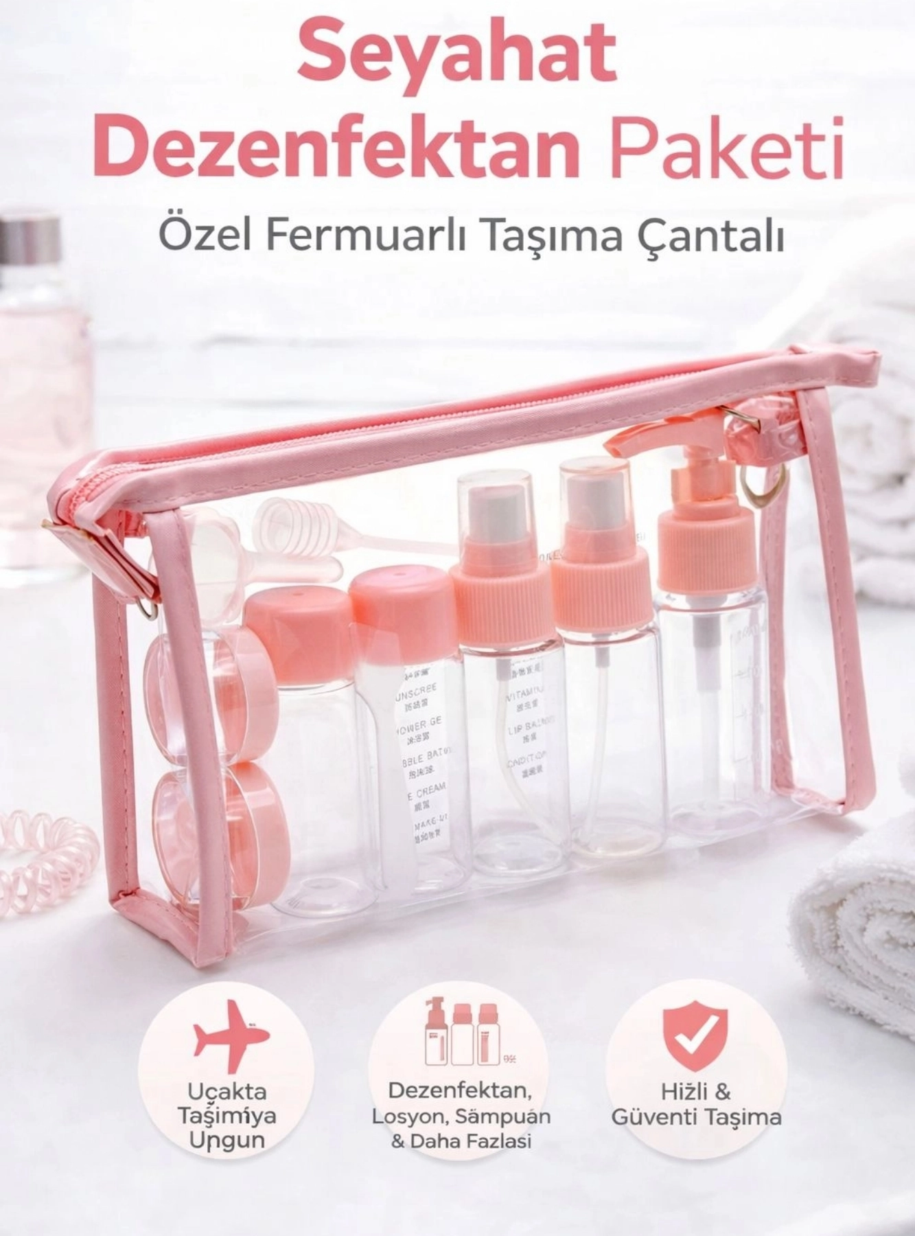 Seyahat Dezenfektan Paketi 